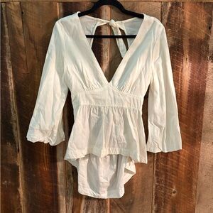 Free People V-Neck Top